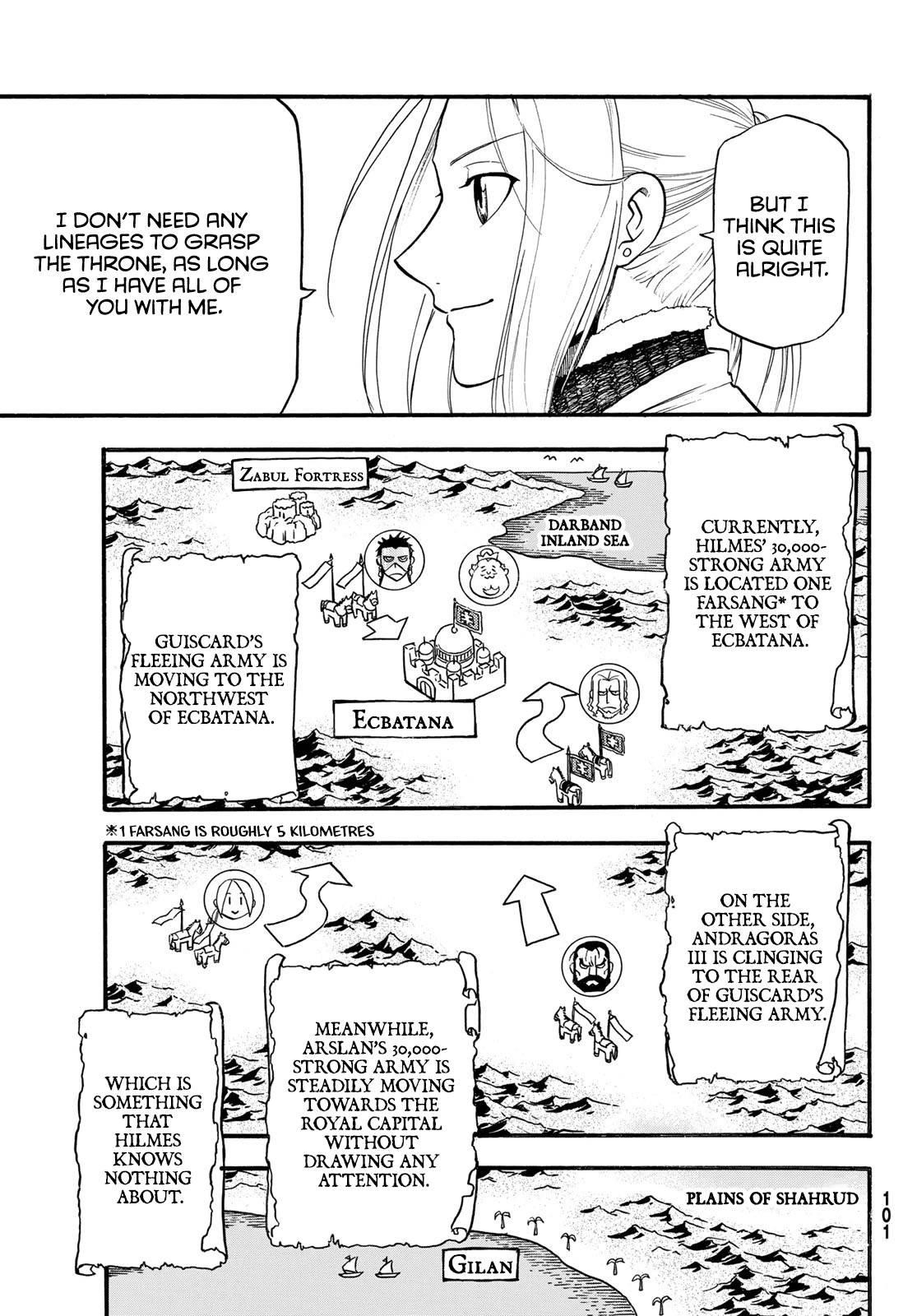 The Heroic Legend of Arslan Chapter 112 - Page 25