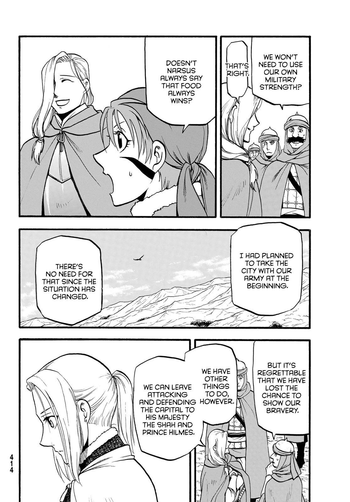 The Heroic Legend of Arslan Chapter 114 - Page 20