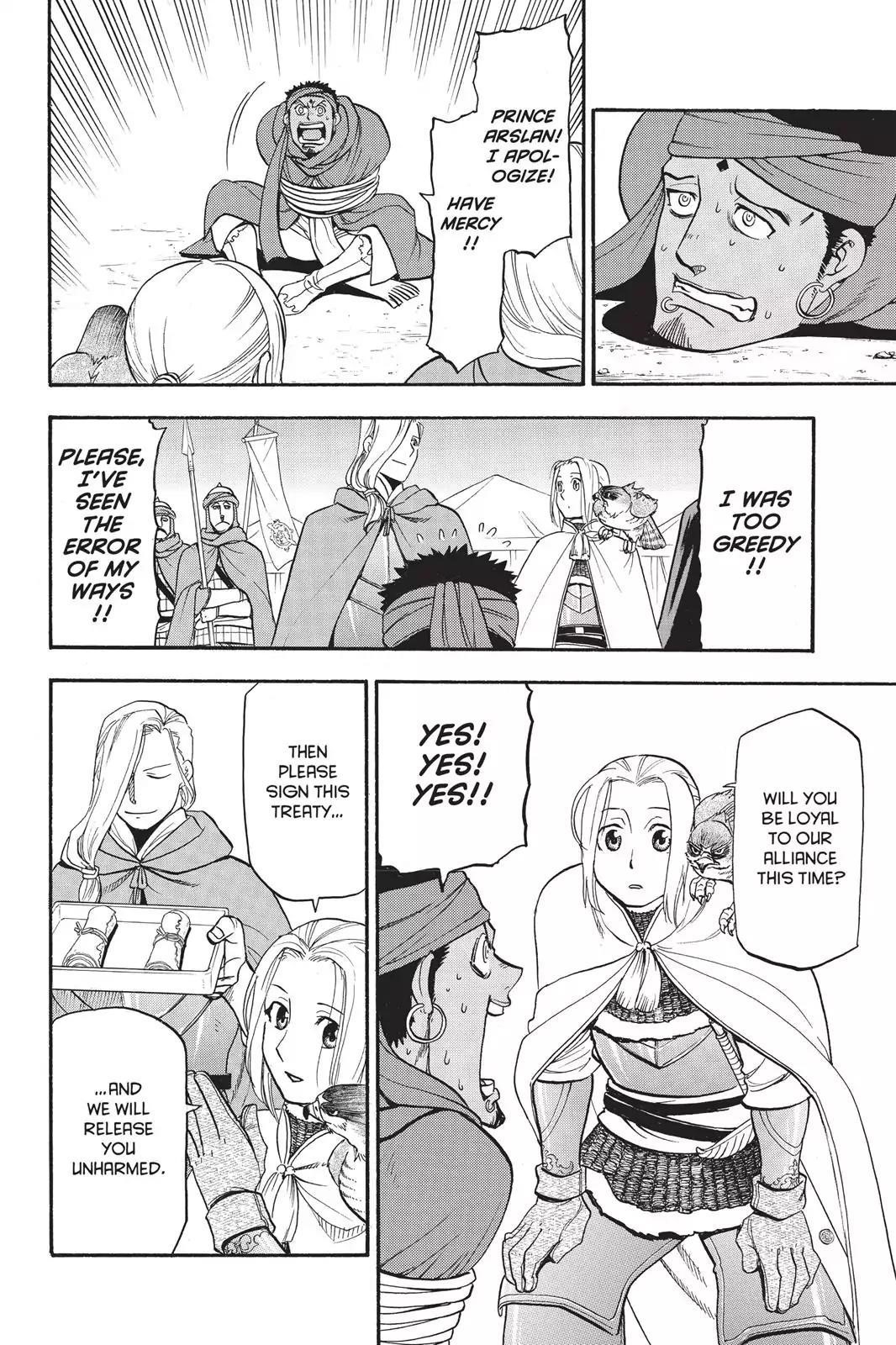 The Heroic Legend of Arslan Chapter 54 - Page 14