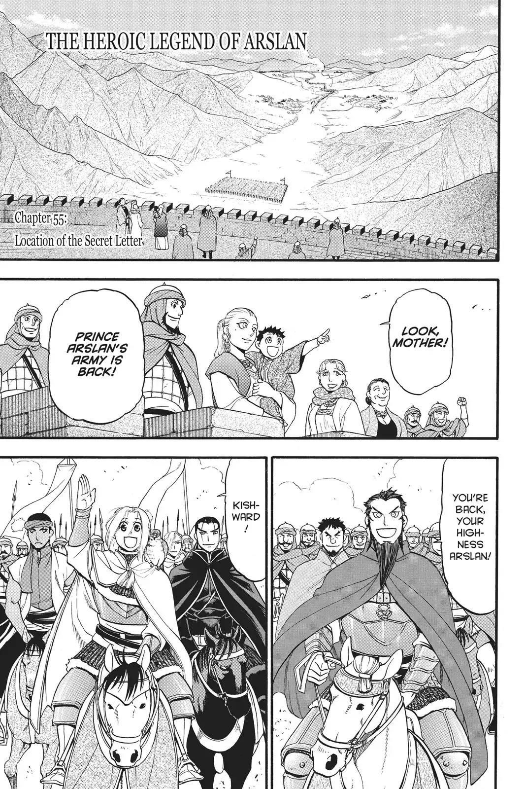 The Heroic Legend of Arslan Chapter 55 - Page 2