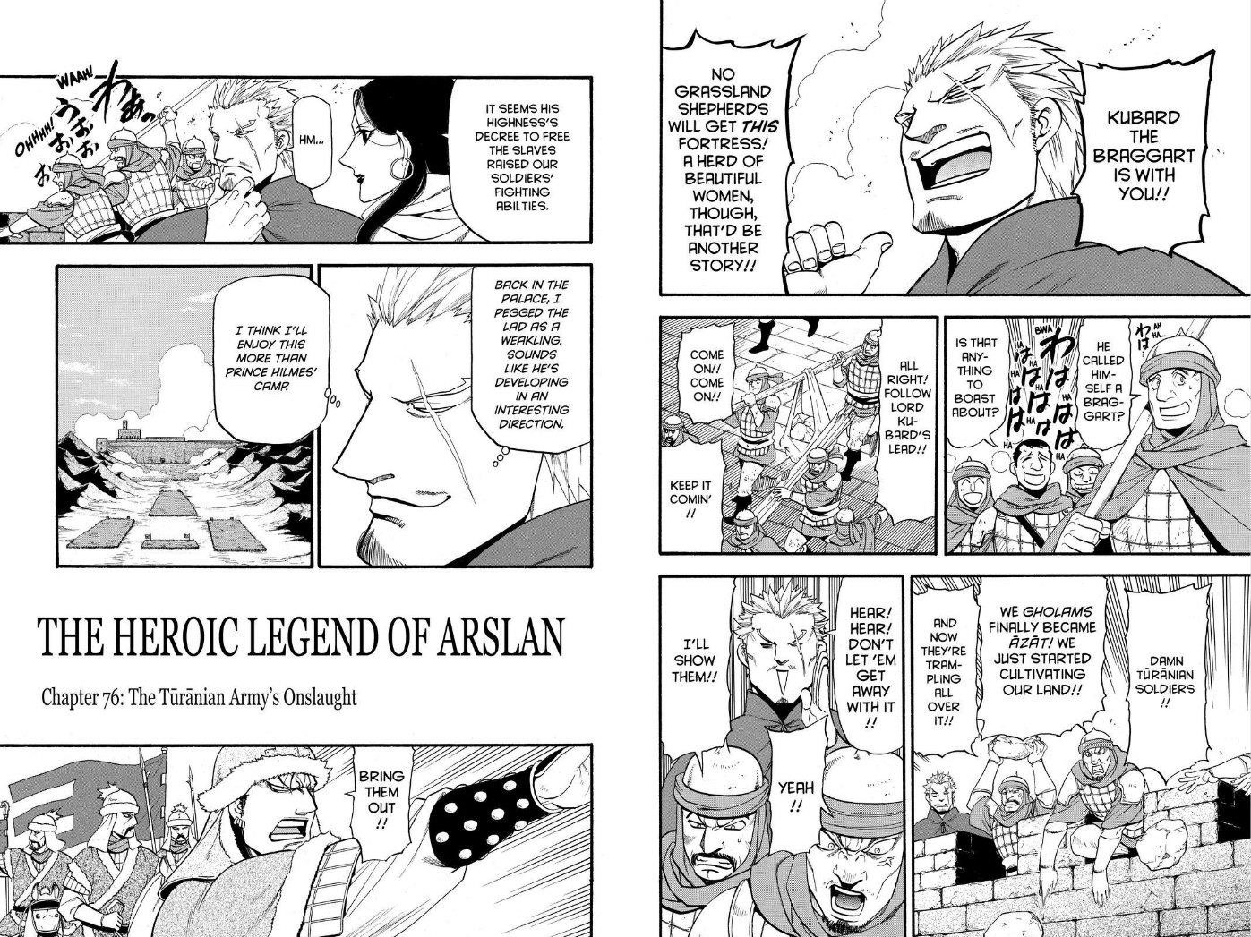 The Heroic Legend of Arslan Chapter 76 - Page 4