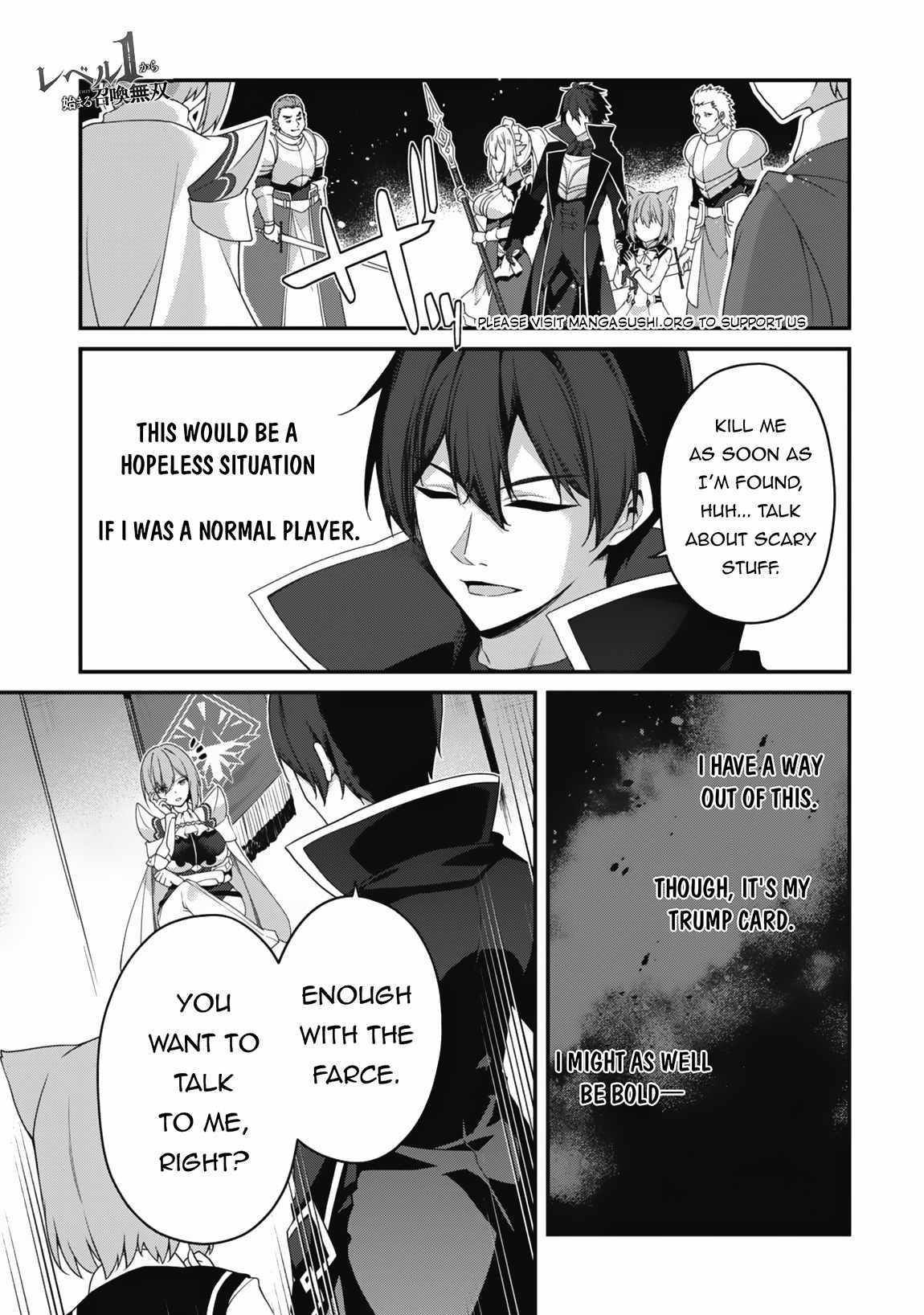 Level 1 kara Hajimaru Shoukan Musou Chapter 23 - Page 1