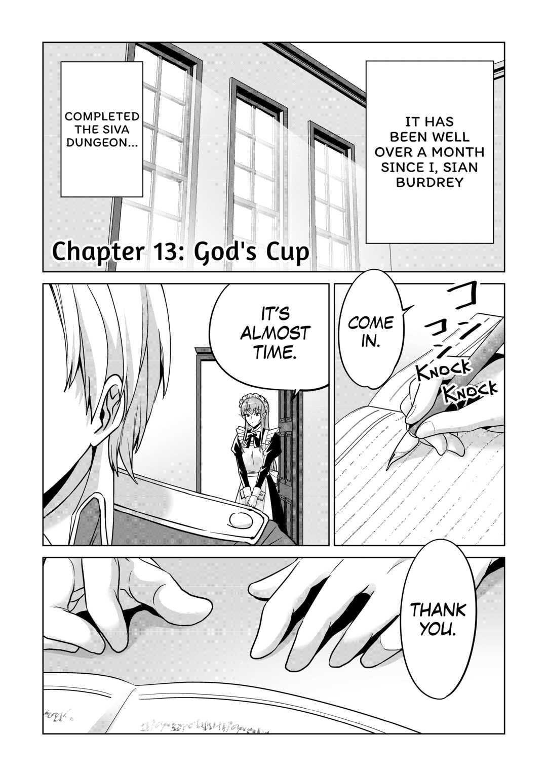 Mizu shika Denai Shingu [Cup] wo Sazukatta Boku wa, Fumou no Ryouchi de Suki ni Ikiru koto ni Shimashita Chapter 13 - Page 1