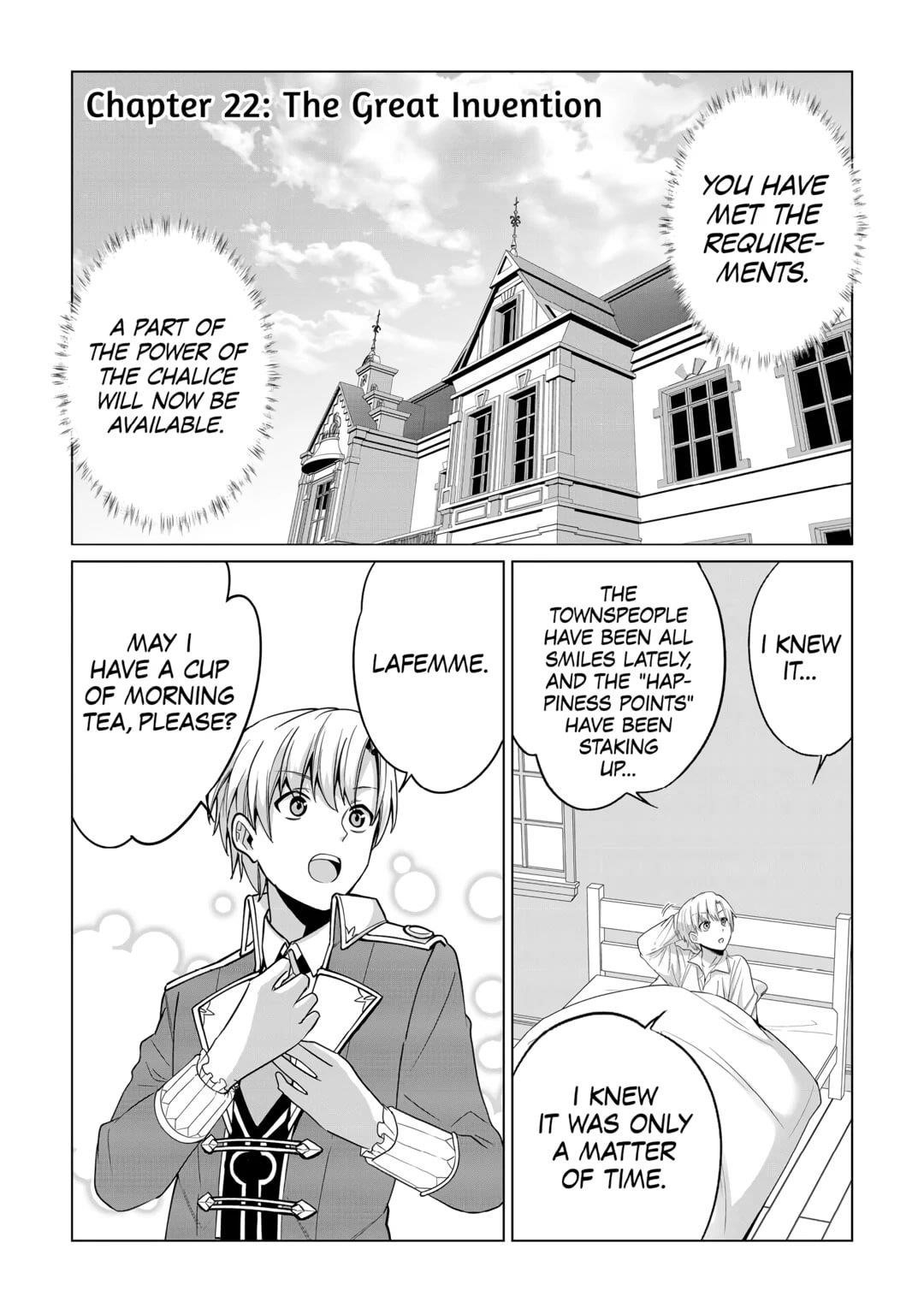 Mizu shika Denai Shingu [Cup] wo Sazukatta Boku wa, Fumou no Ryouchi de Suki ni Ikiru koto ni Shimashita Chapter 22 - Page 1