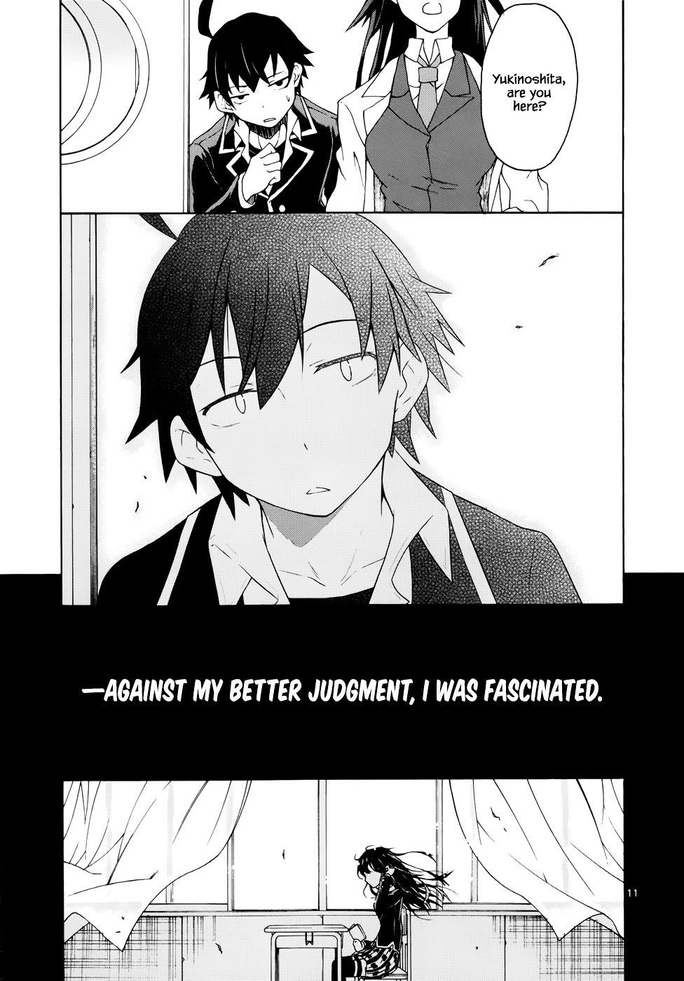 My Youth Romantic Comedy Is Wrong as I Expected @ comic Chapter 1 - Page 13