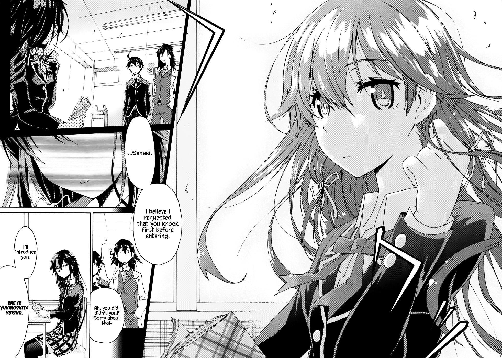 My Youth Romantic Comedy Is Wrong as I Expected @ comic Chapter 1 - Page 14