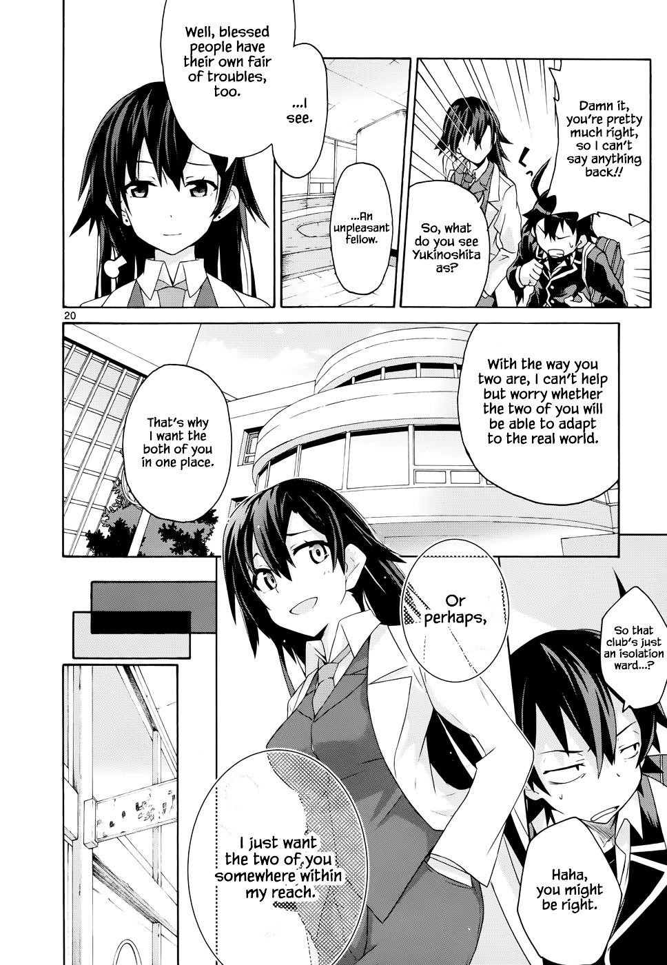 My Youth Romantic Comedy Is Wrong as I Expected @ comic Chapter 1 - Page 21