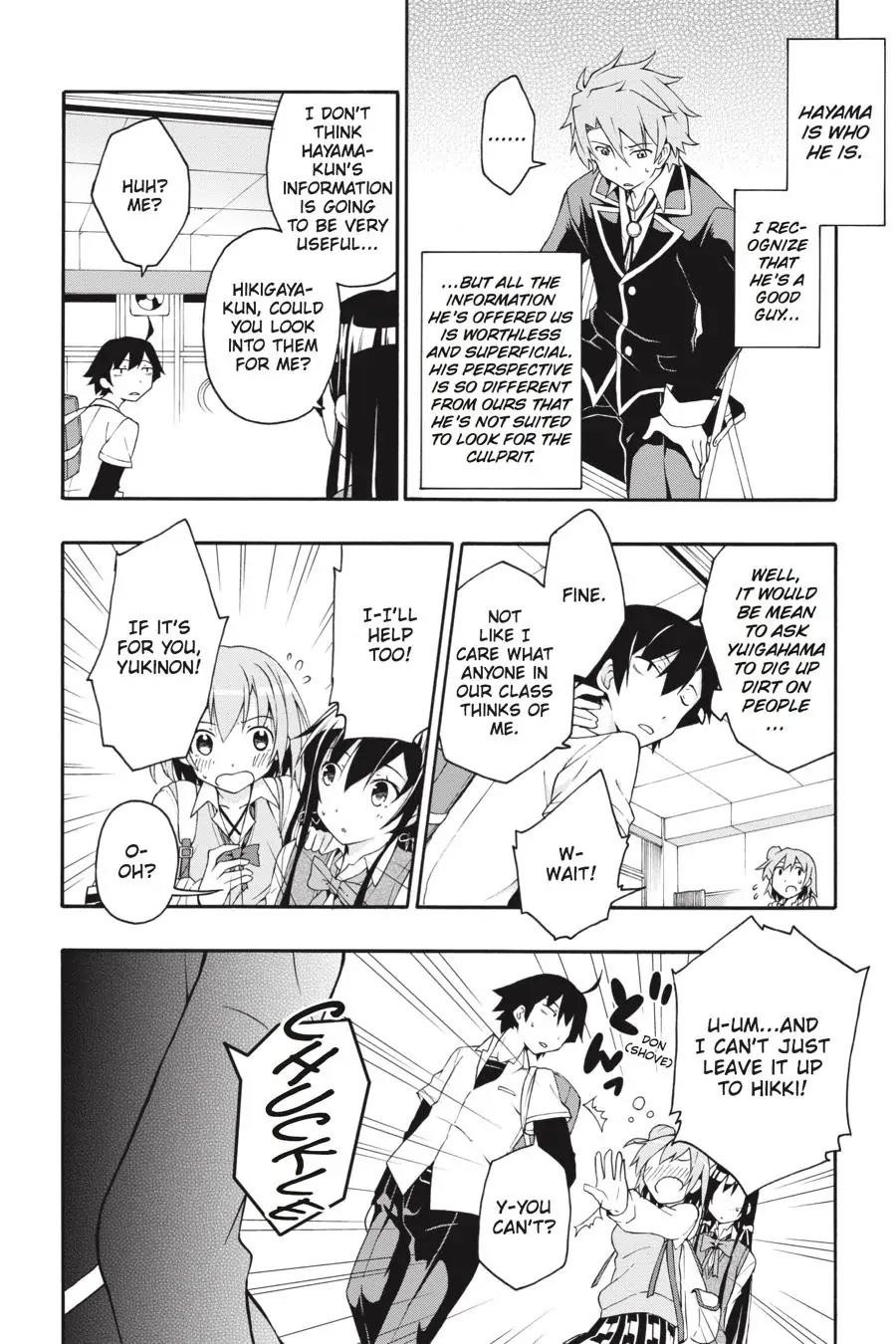 My Youth Romantic Comedy Is Wrong as I Expected @ comic Chapter 10 - Page 14