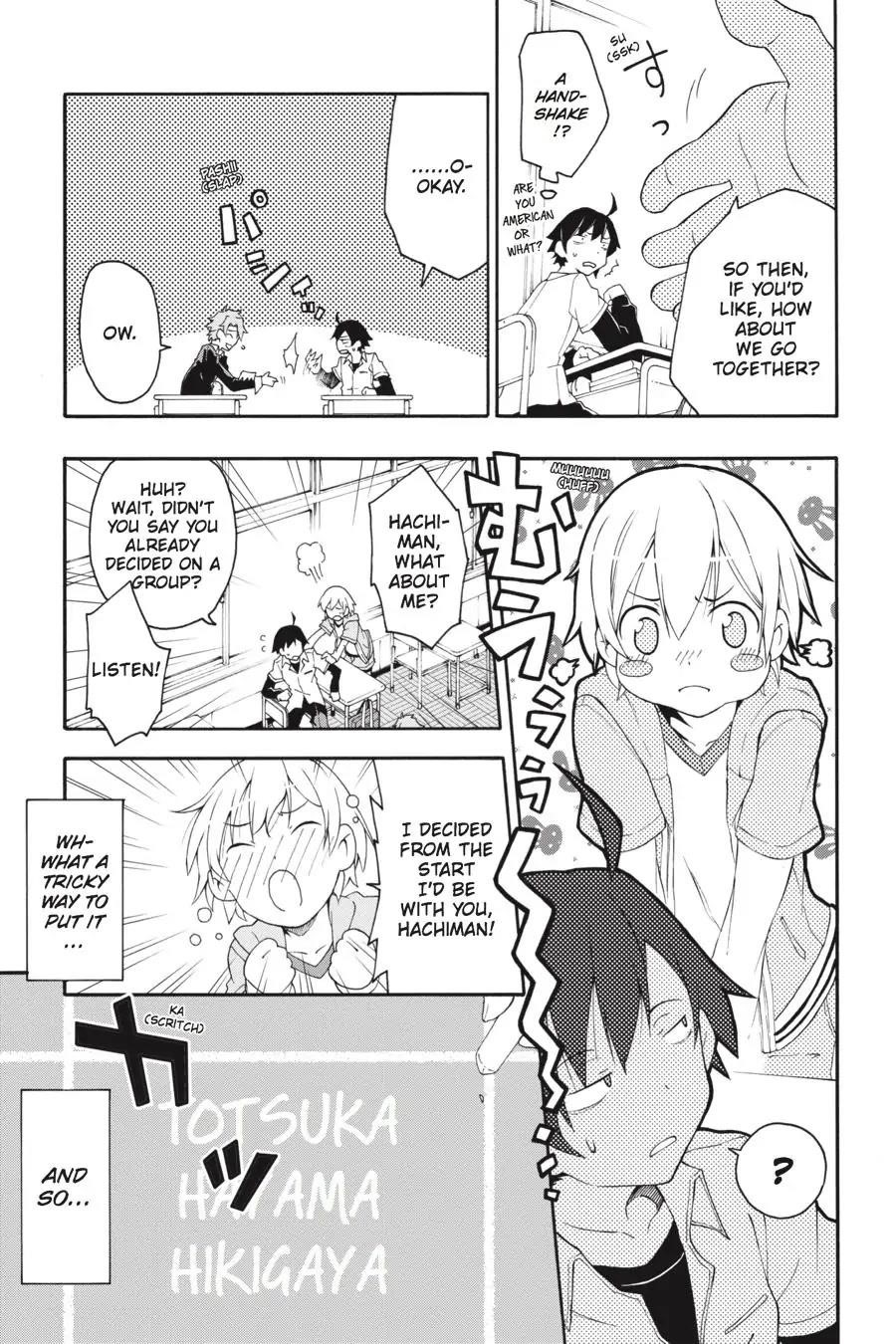 My Youth Romantic Comedy Is Wrong as I Expected @ comic Chapter 10 - Page 33