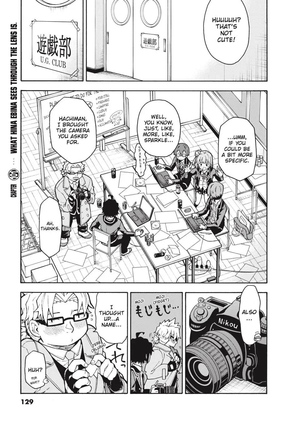 My Youth Romantic Comedy Is Wrong as I Expected @ comic Chapter 100.5 - Page 11