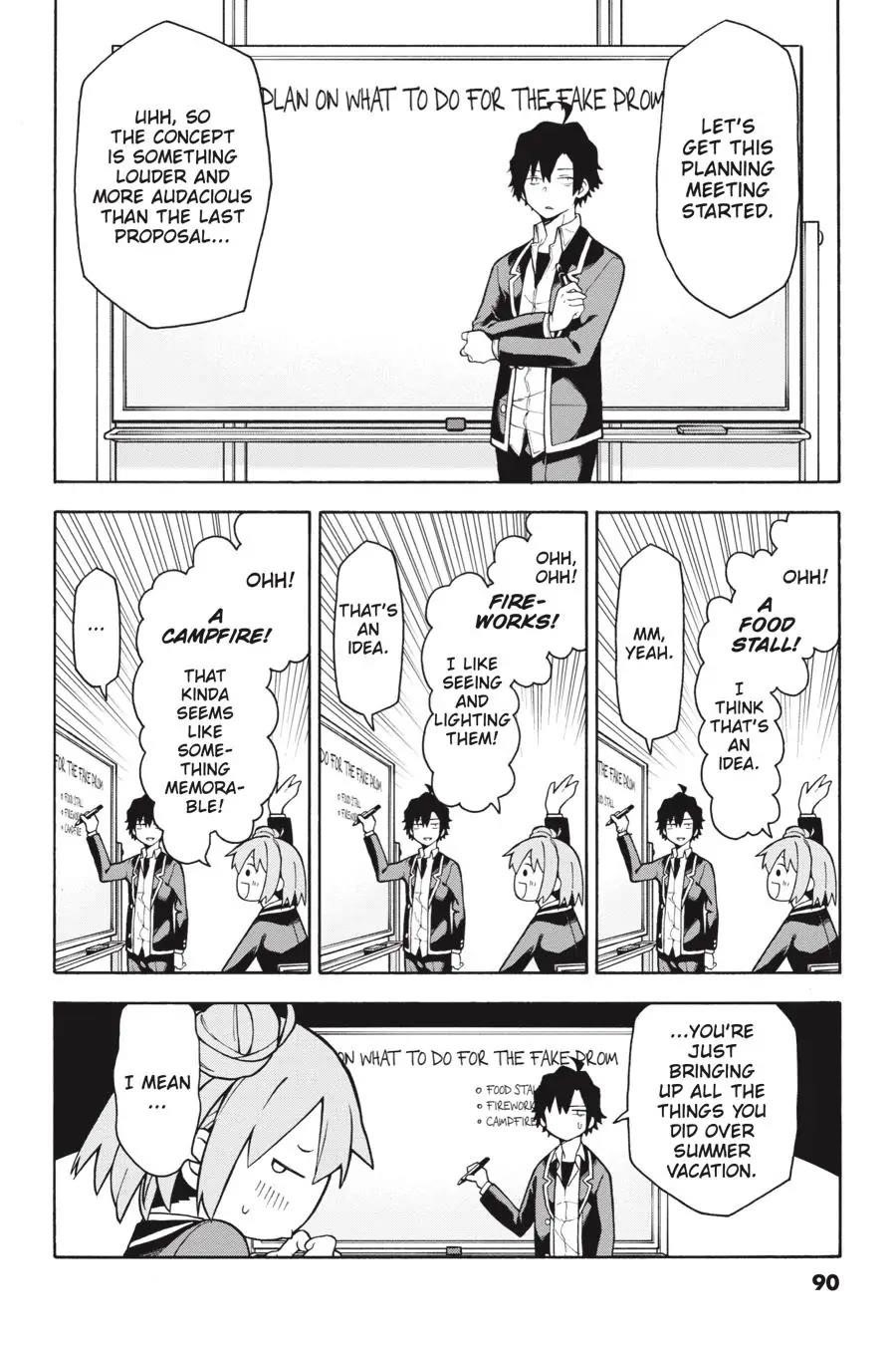 My Youth Romantic Comedy Is Wrong as I Expected @ comic Chapter 100 - Page 4