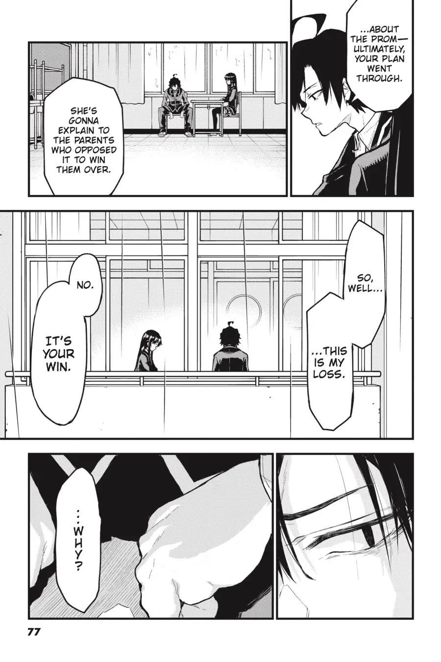 My Youth Romantic Comedy Is Wrong as I Expected @ comic Chapter 103.5 - Page 13