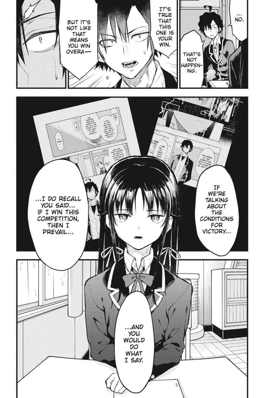 My Youth Romantic Comedy Is Wrong as I Expected @ comic Chapter 103.5 - Page 18