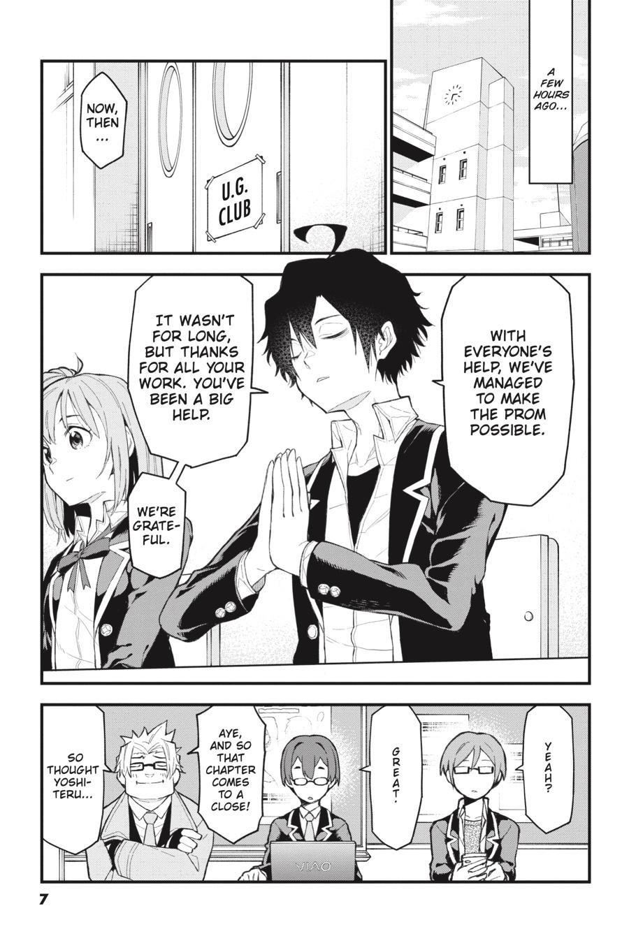 My Youth Romantic Comedy Is Wrong as I Expected @ comic Chapter 106 - Page 7