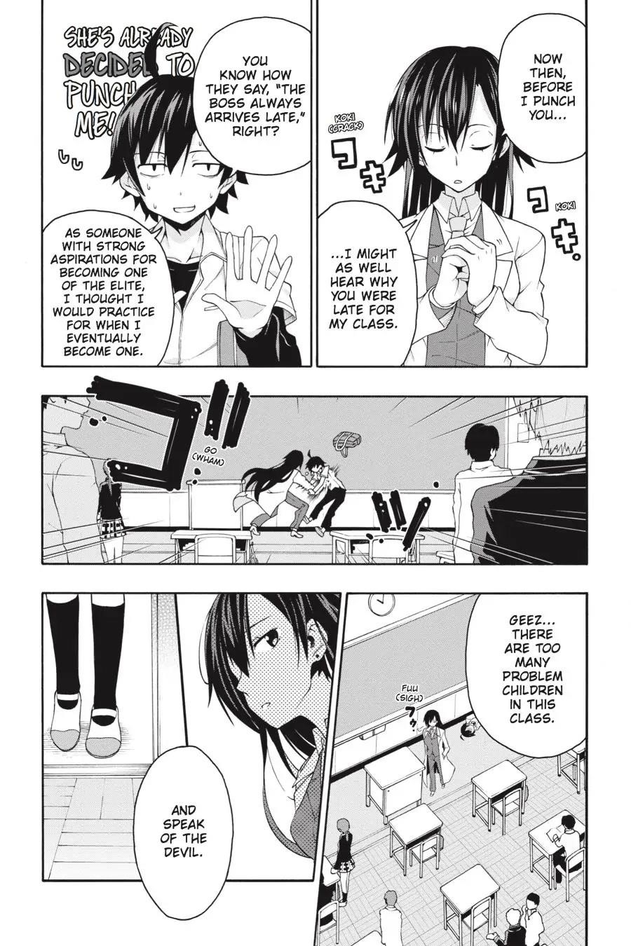 My Youth Romantic Comedy Is Wrong as I Expected @ comic Chapter 11 - Page 6