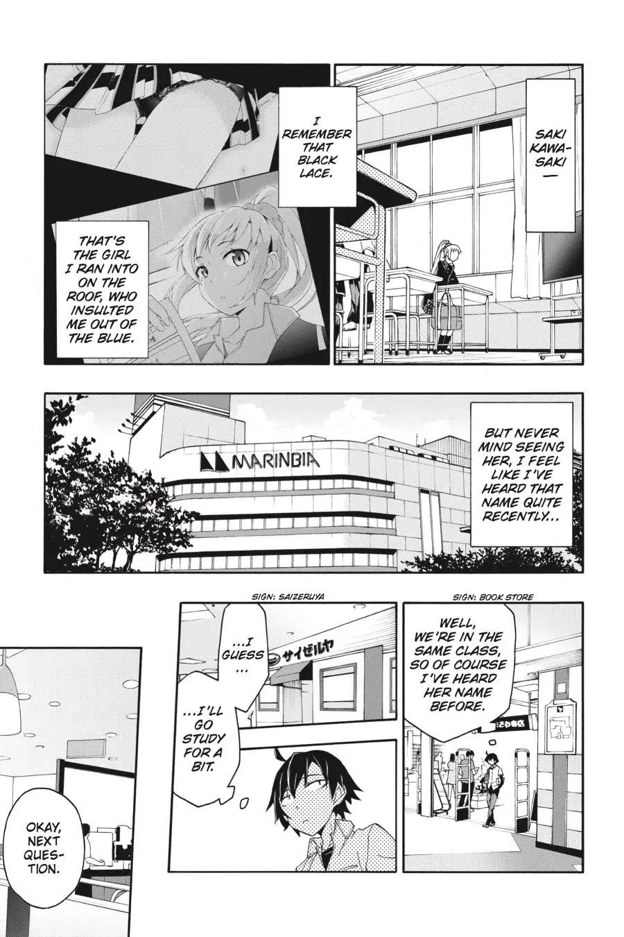 My Youth Romantic Comedy Is Wrong as I Expected @ comic Chapter 11 - Page 9