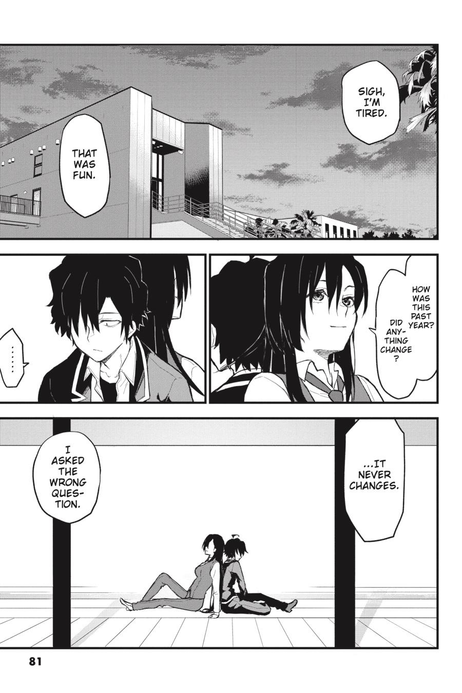 My Youth Romantic Comedy Is Wrong as I Expected @ comic Chapter 117 - Page 18