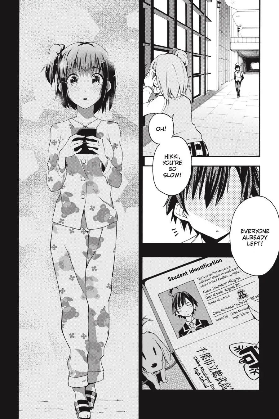 My Youth Romantic Comedy Is Wrong as I Expected @ comic Chapter 13 - Page 12