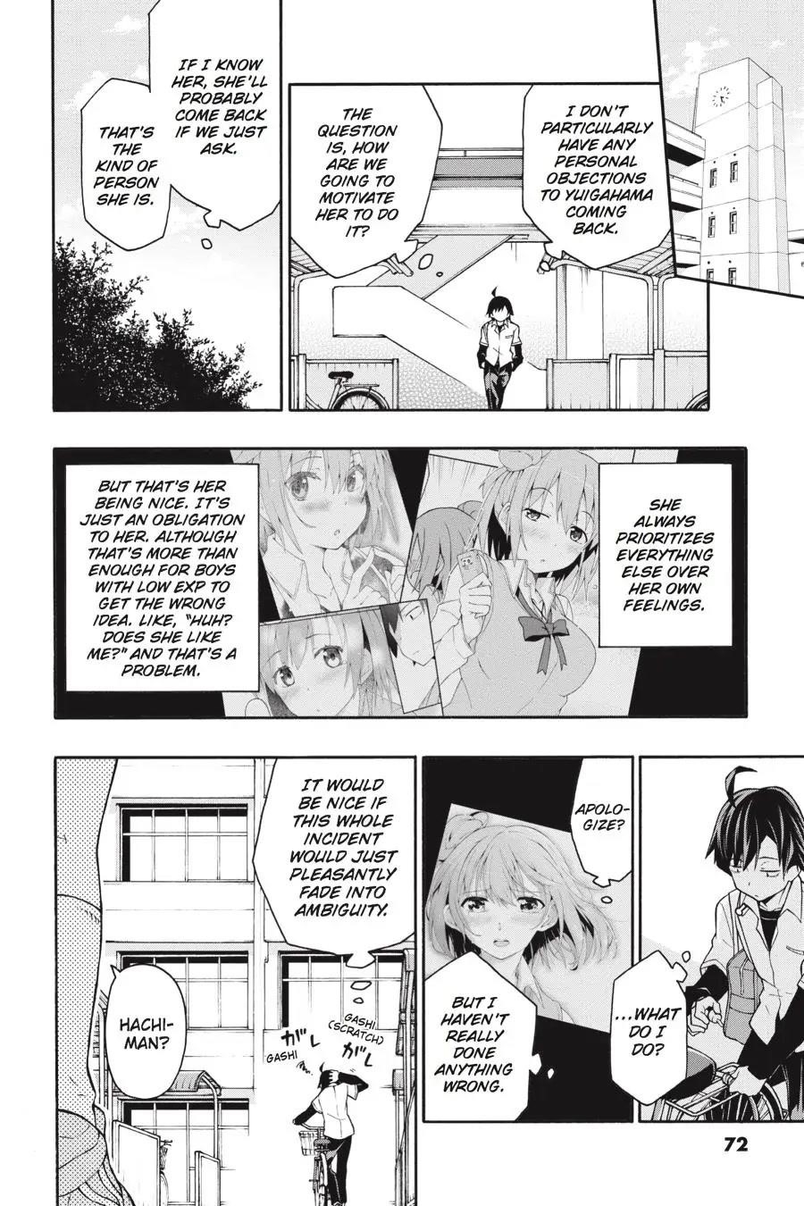 My Youth Romantic Comedy Is Wrong as I Expected @ comic Chapter 14 - Page 10