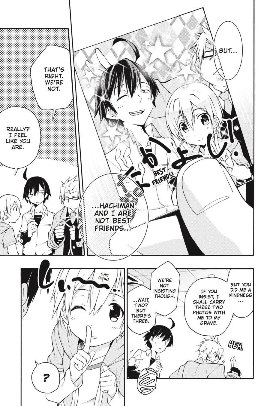 My Youth Romantic Comedy Is Wrong as I Expected @ comic Chapter 14 - Page 19