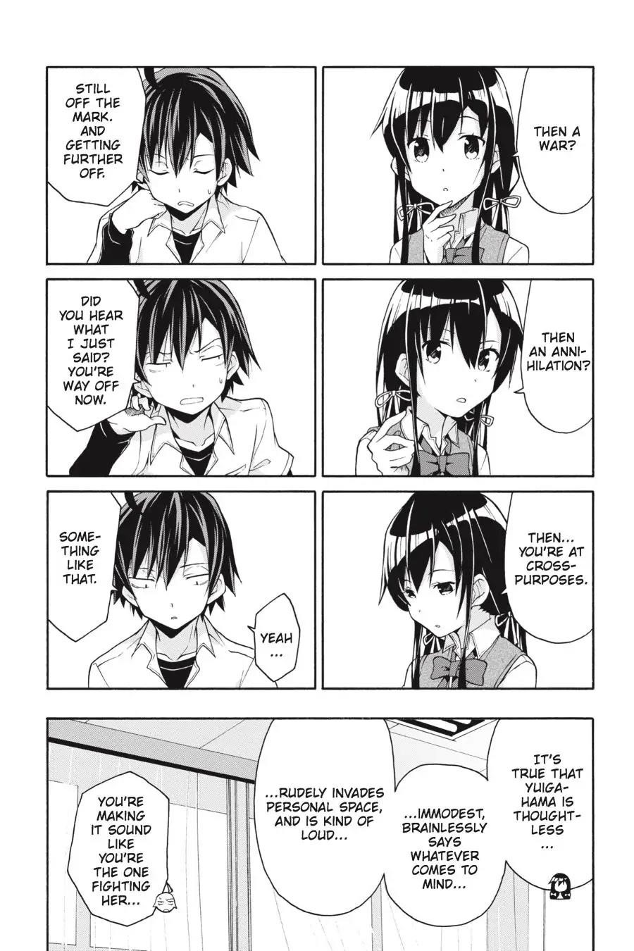 My Youth Romantic Comedy Is Wrong as I Expected @ comic Chapter 14 - Page 5