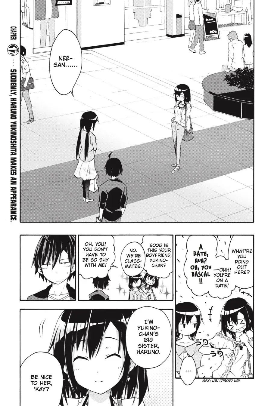 My Youth Romantic Comedy Is Wrong as I Expected @ comic Chapter 17 - Page 1