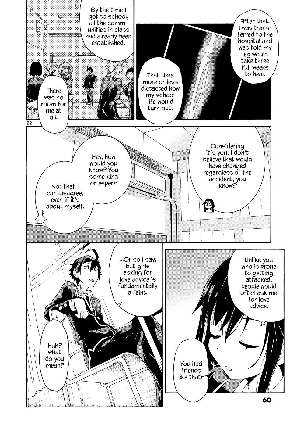 My Youth Romantic Comedy Is Wrong as I Expected @ comic Chapter 2 - Page 22
