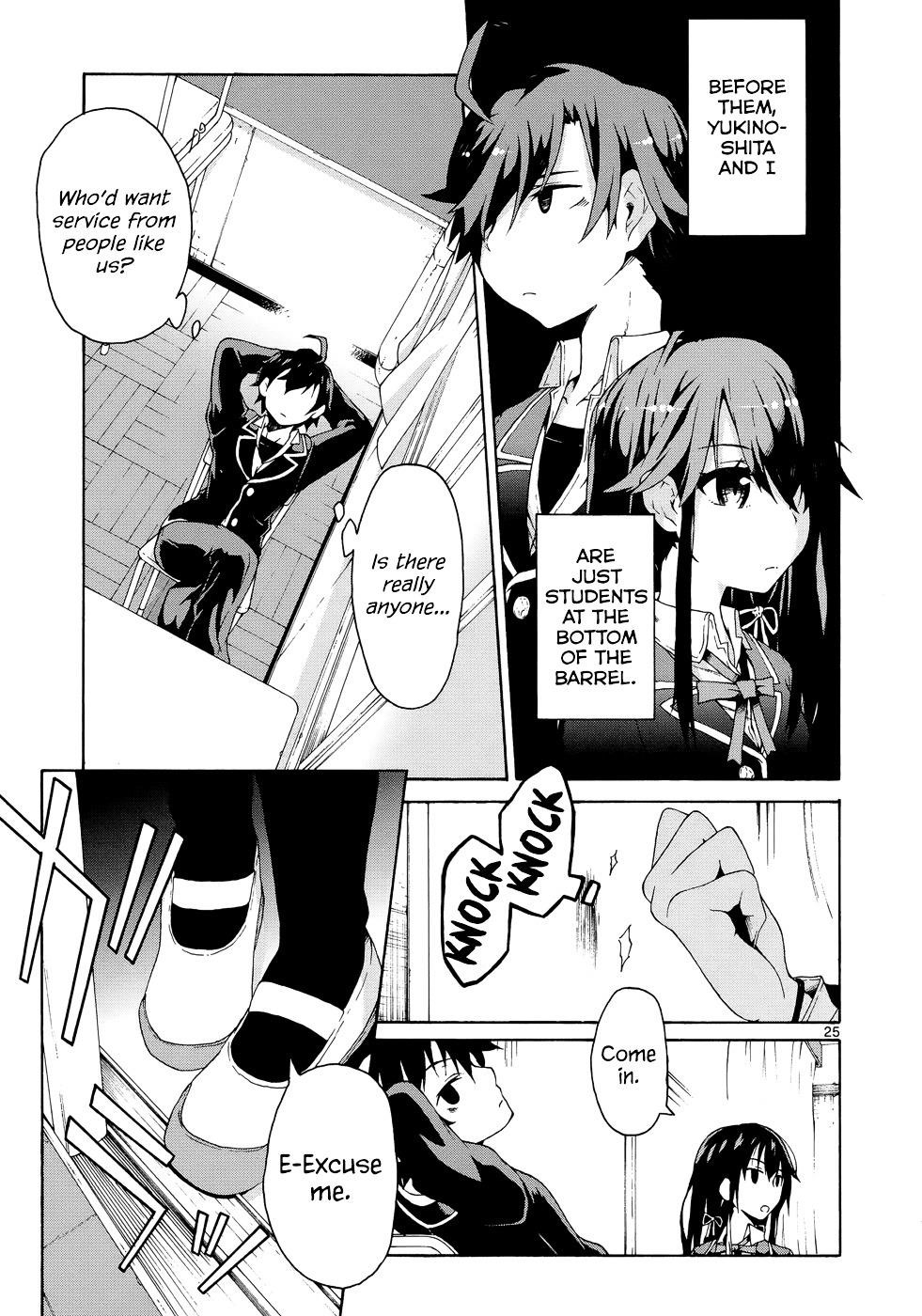 My Youth Romantic Comedy Is Wrong as I Expected @ comic Chapter 2 - Page 25