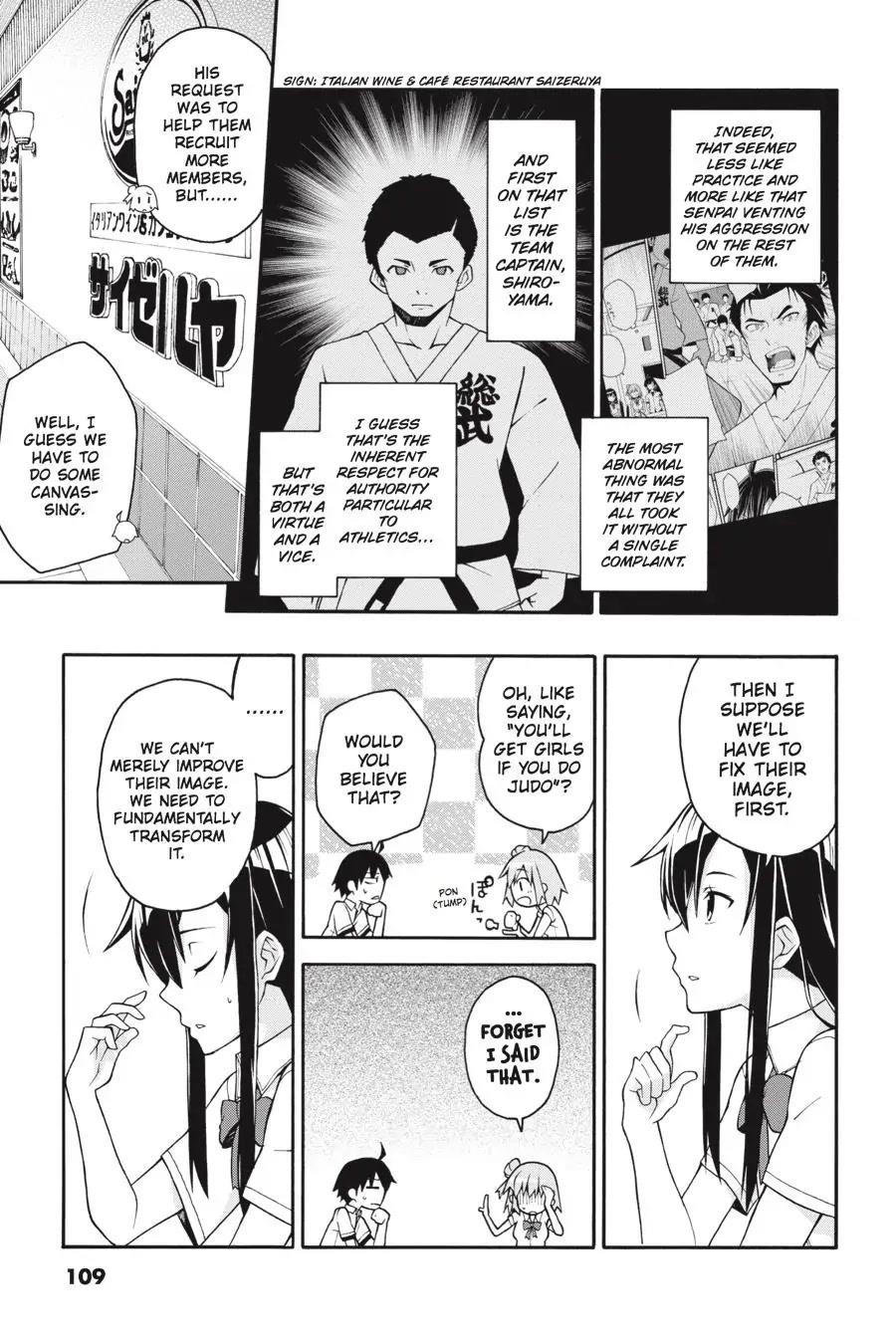 My Youth Romantic Comedy Is Wrong as I Expected @ comic Chapter 21 - Page 15