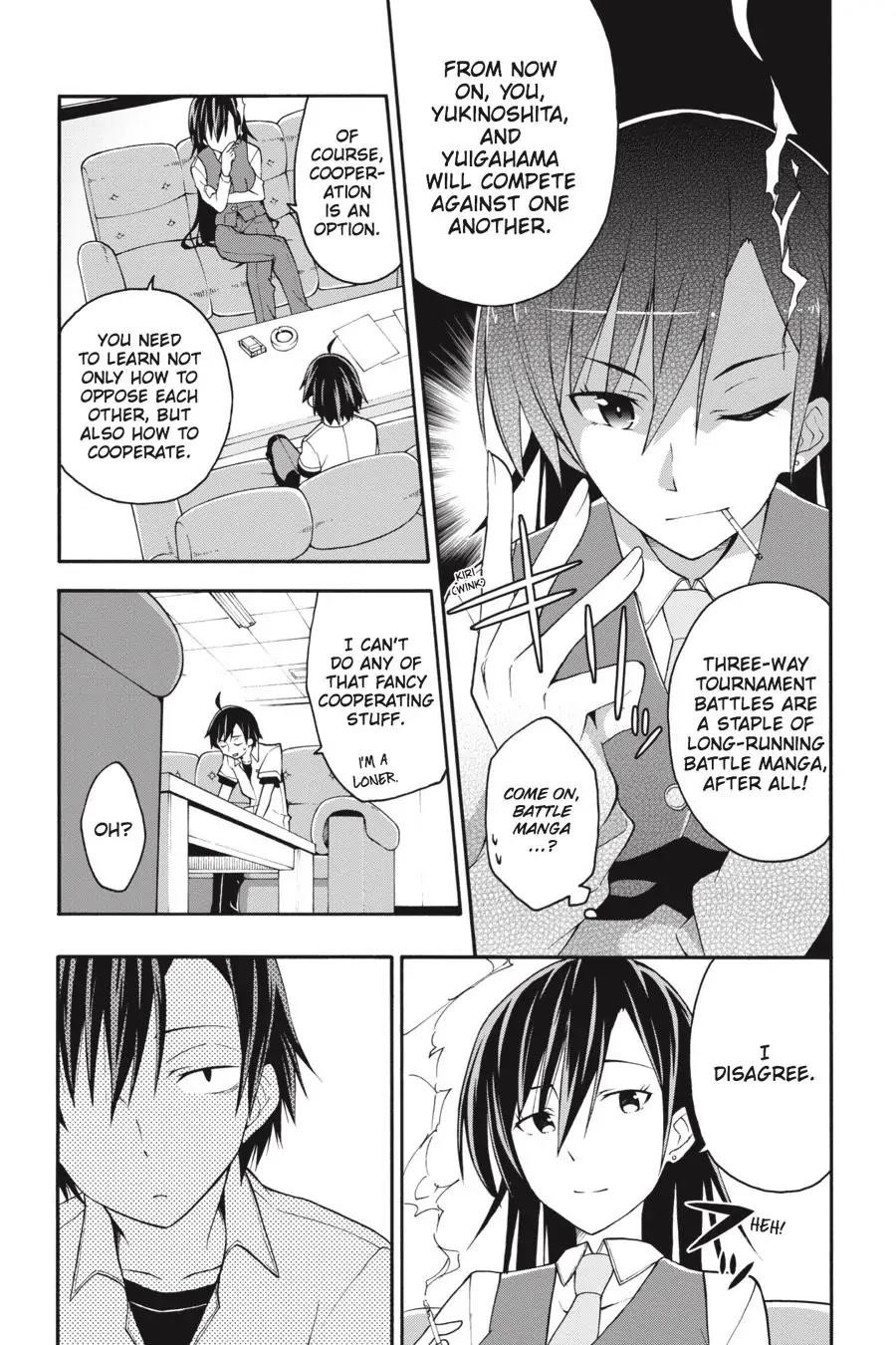 My Youth Romantic Comedy Is Wrong as I Expected @ comic Chapter 21 - Page 4