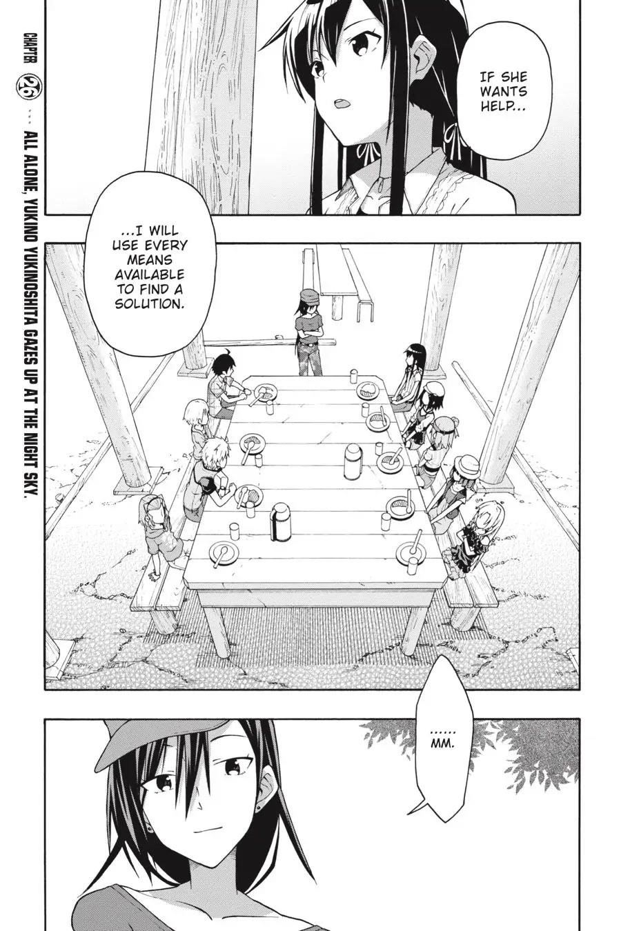 My Youth Romantic Comedy Is Wrong as I Expected @ comic Chapter 26 - Page 1