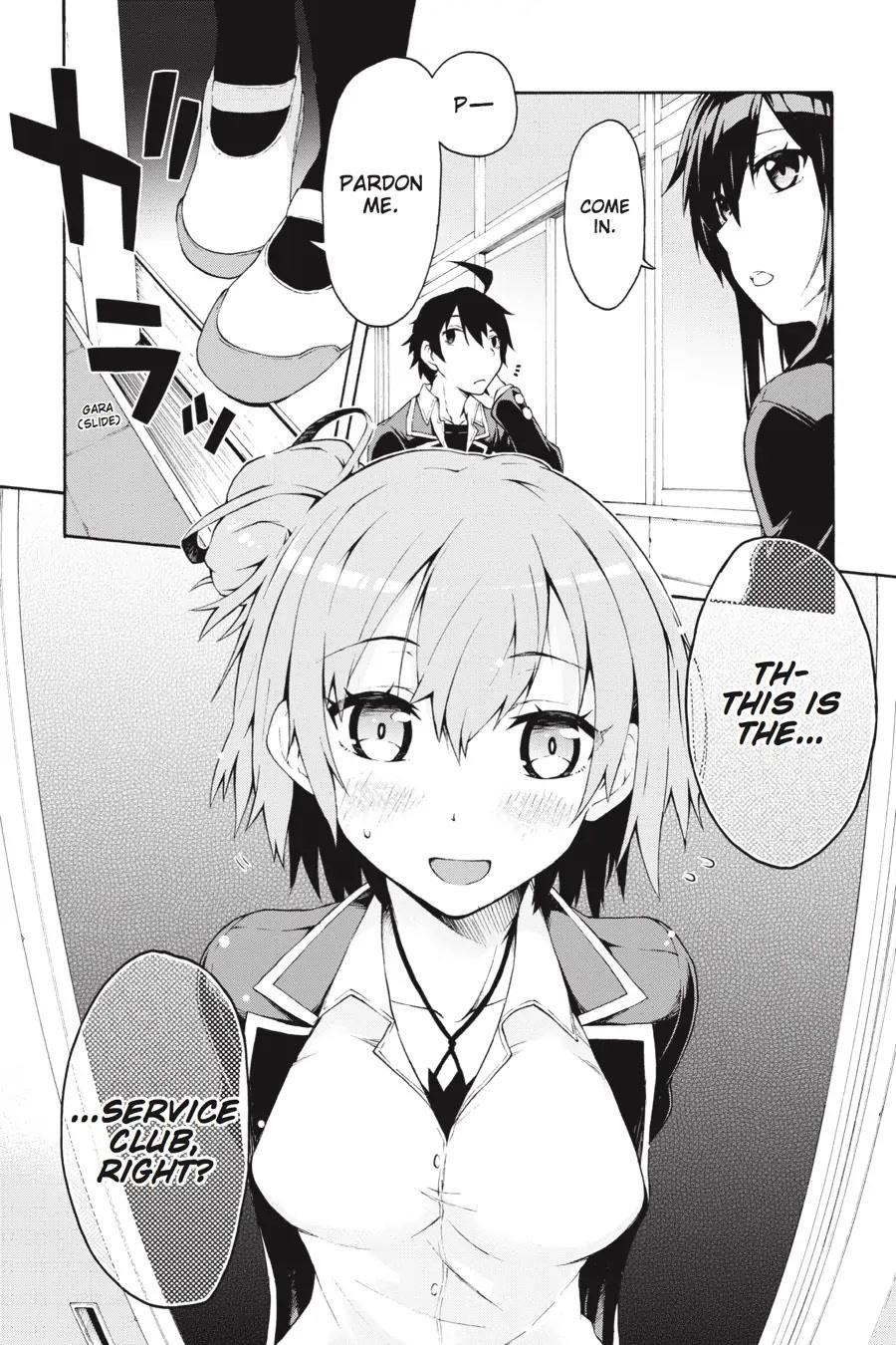 My Youth Romantic Comedy Is Wrong as I Expected @ comic Chapter 3 - Page 2
