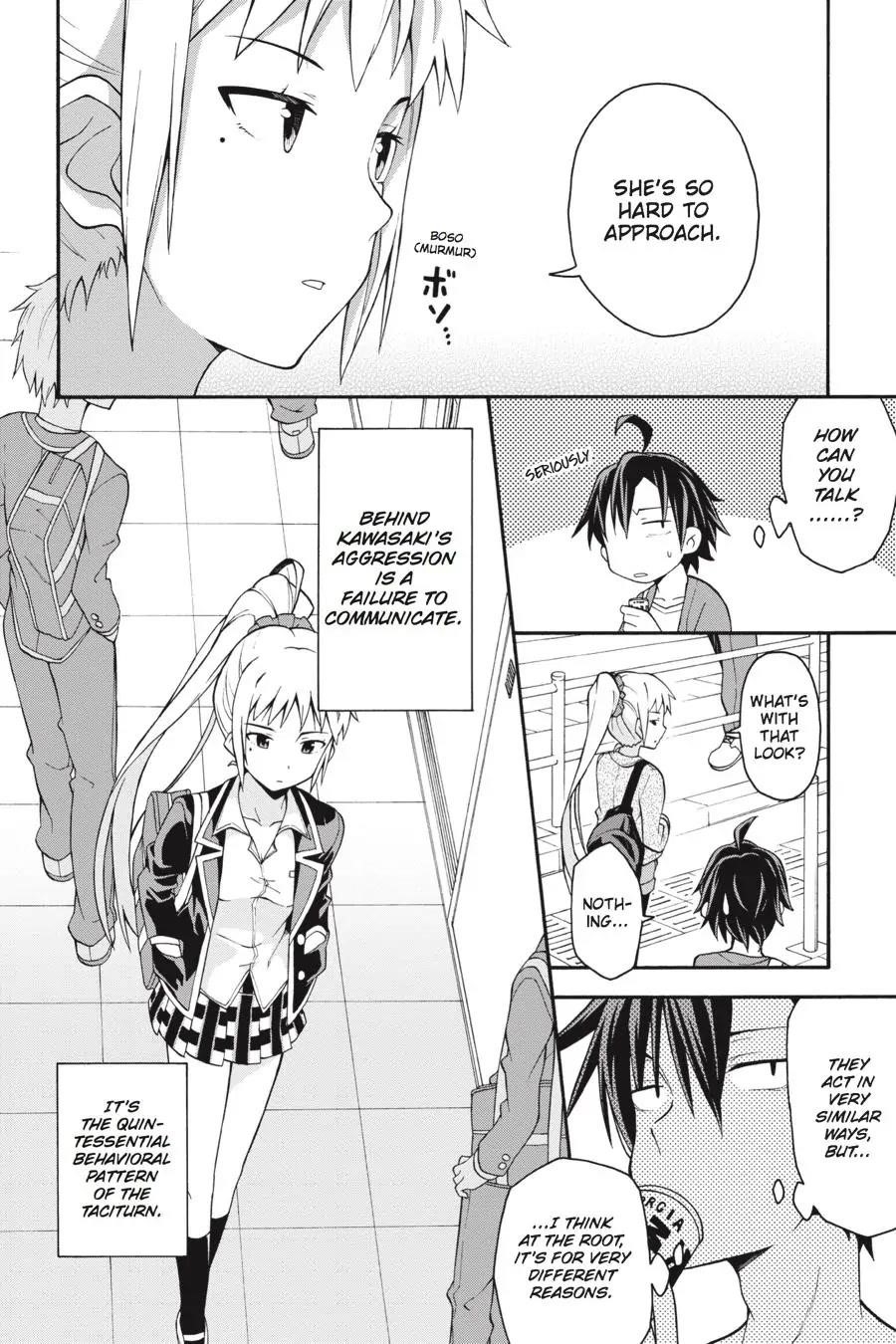 My Youth Romantic Comedy Is Wrong as I Expected @ comic Chapter 30 - Page 19