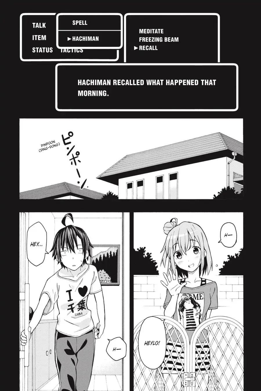 My Youth Romantic Comedy Is Wrong as I Expected @ comic Chapter 30 - Page 8