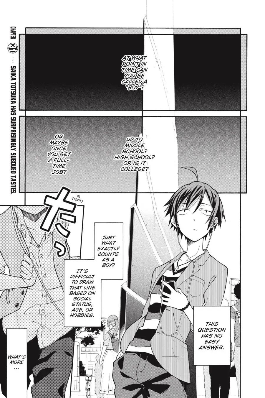 My Youth Romantic Comedy Is Wrong as I Expected @ comic Chapter 31 - Page 1