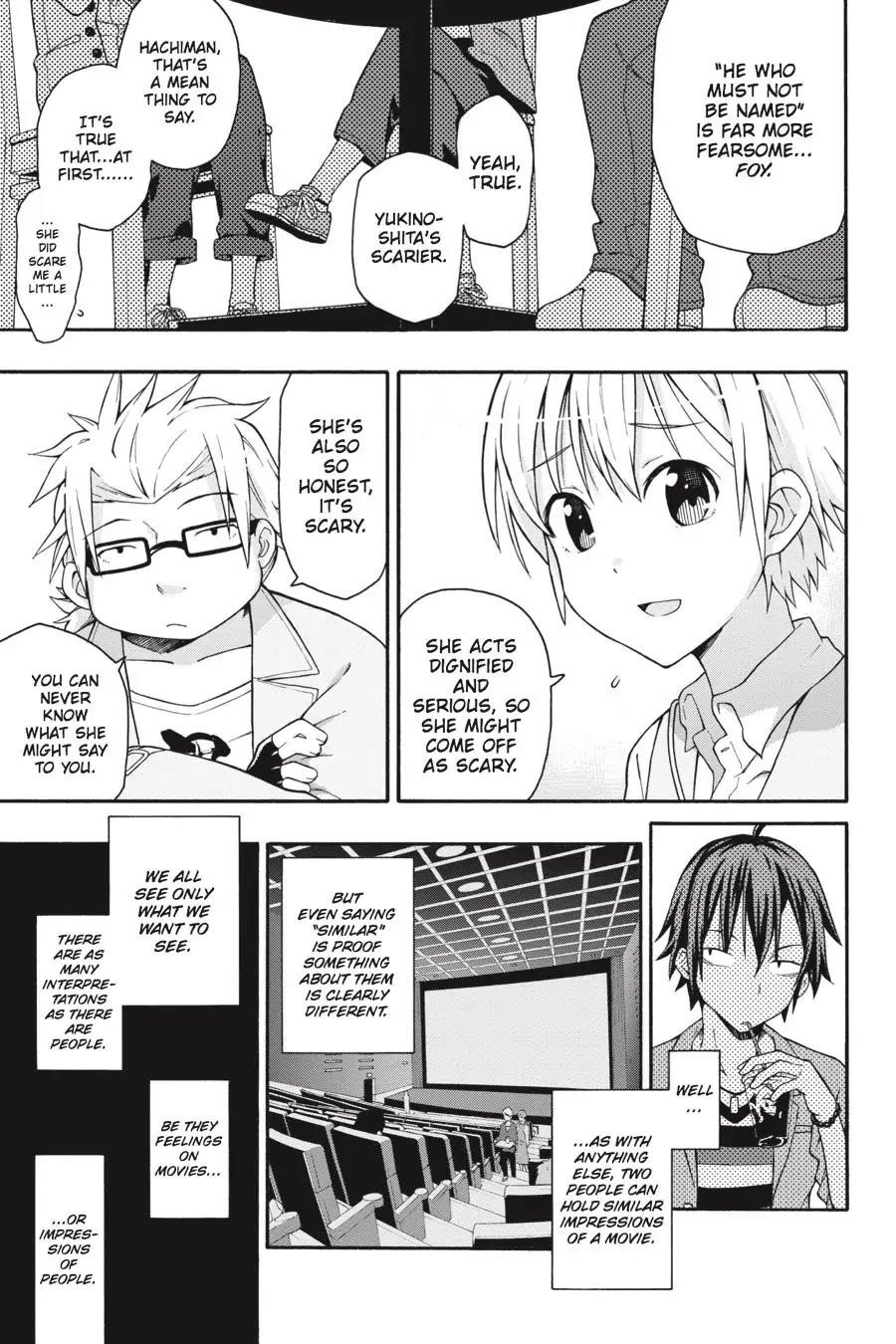 My Youth Romantic Comedy Is Wrong as I Expected @ comic Chapter 31 - Page 19