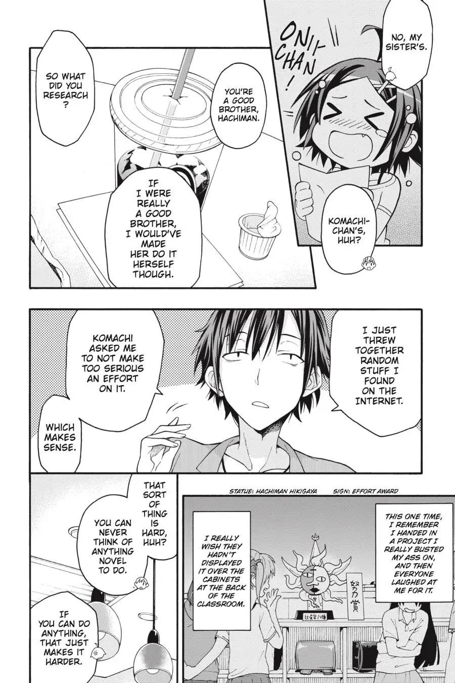 My Youth Romantic Comedy Is Wrong as I Expected @ comic Chapter 31 - Page 22