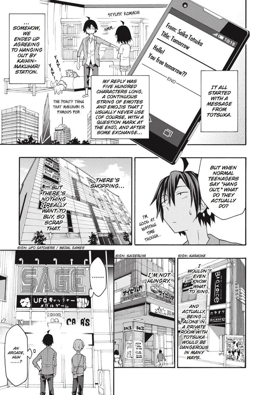 My Youth Romantic Comedy Is Wrong as I Expected @ comic Chapter 31 - Page 5