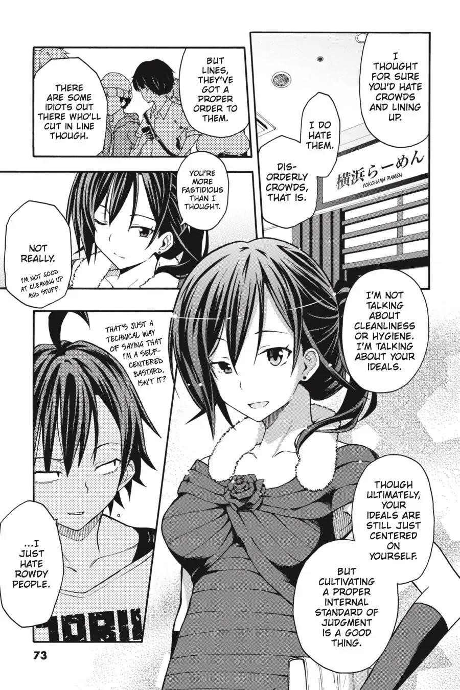 My Youth Romantic Comedy Is Wrong as I Expected @ comic Chapter 32 - Page 11