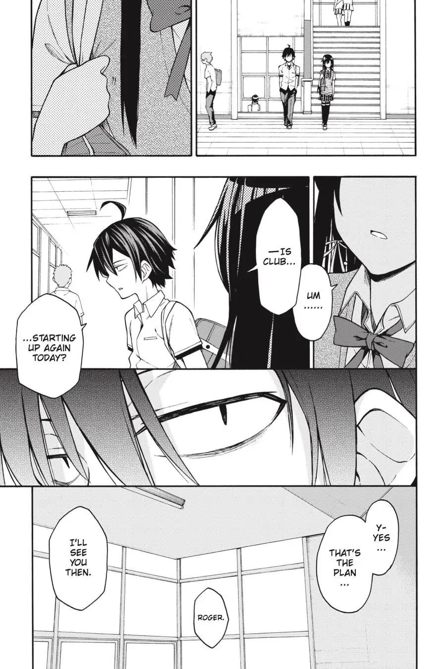 My Youth Romantic Comedy Is Wrong as I Expected @ comic Chapter 35 - Page 19