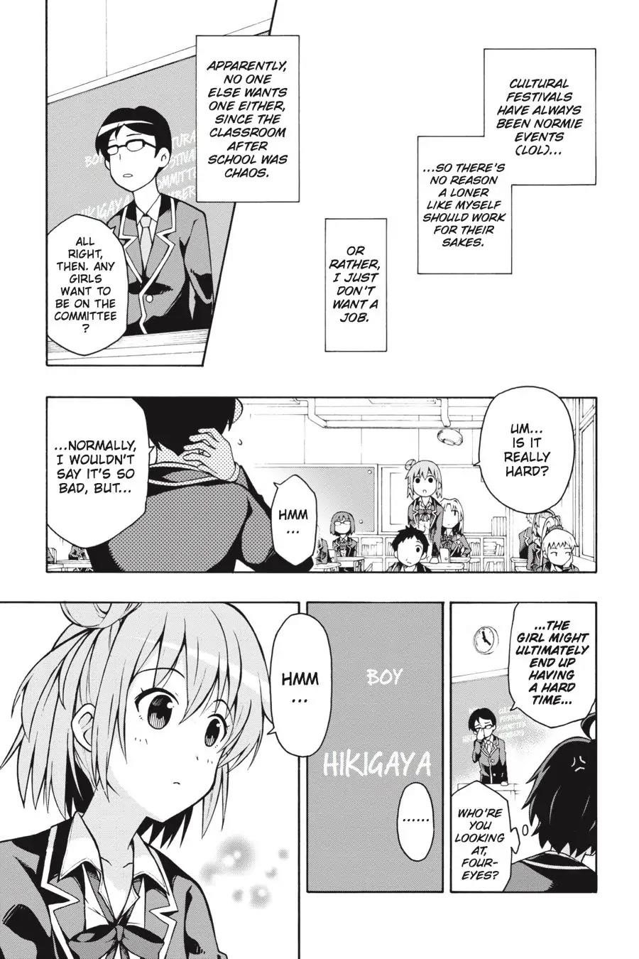 My Youth Romantic Comedy Is Wrong as I Expected @ comic Chapter 36 - Page 10