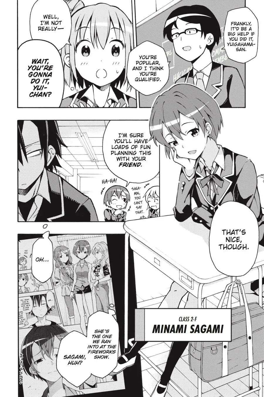 My Youth Romantic Comedy Is Wrong as I Expected @ comic Chapter 36 - Page 11