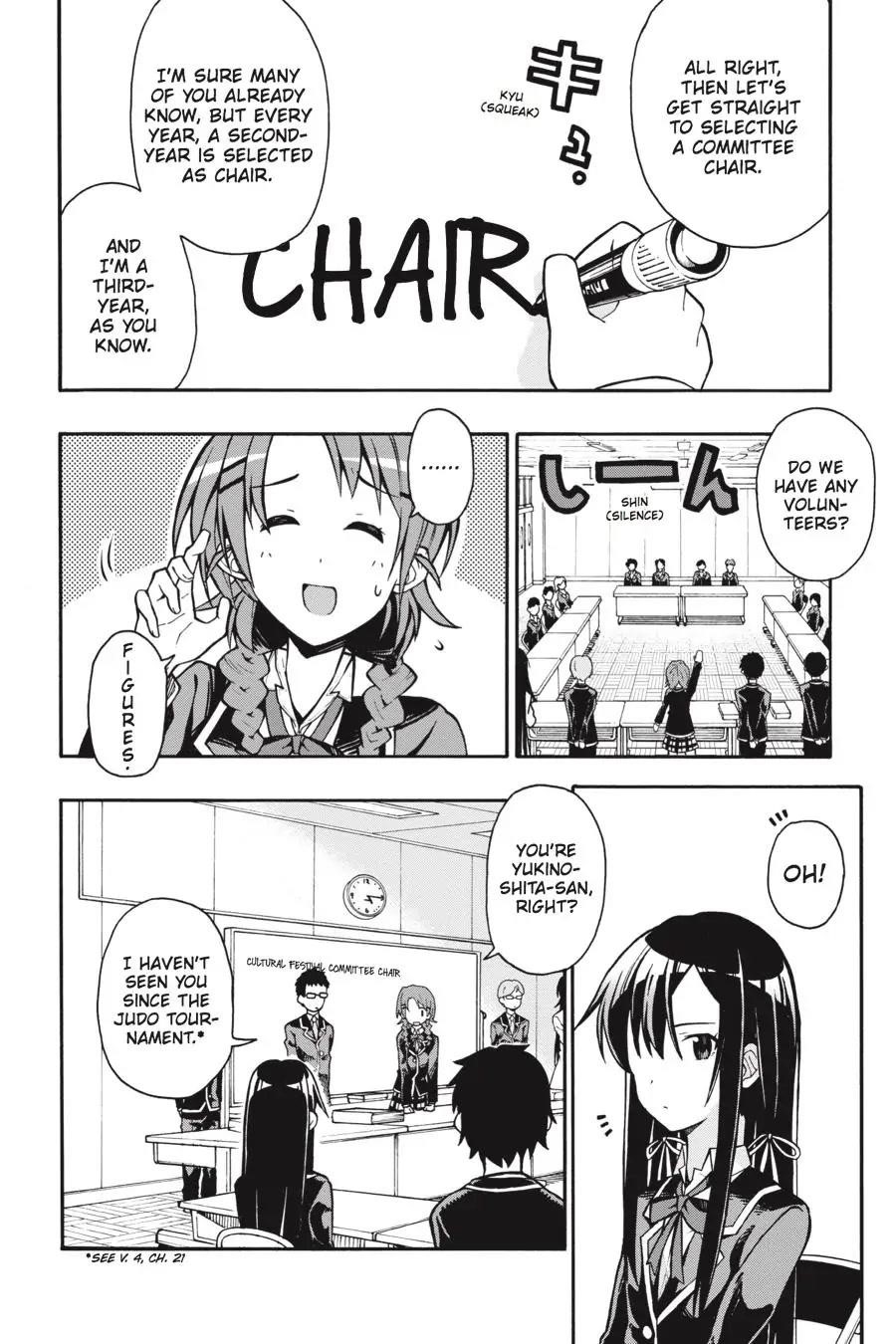 My Youth Romantic Comedy Is Wrong as I Expected @ comic Chapter 36 - Page 19