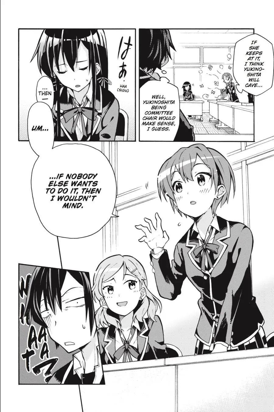 My Youth Romantic Comedy Is Wrong as I Expected @ comic Chapter 36 - Page 21