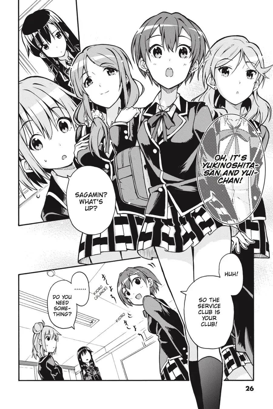 My Youth Romantic Comedy Is Wrong as I Expected @ comic Chapter 36 - Page 27
