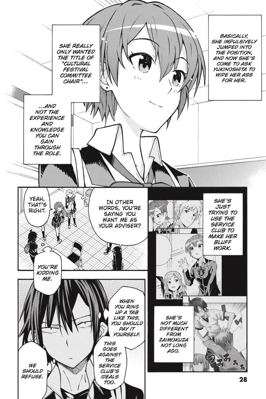 My Youth Romantic Comedy Is Wrong as I Expected @ comic Chapter 36 - Page 29