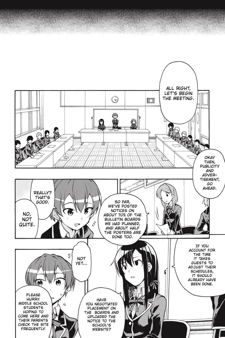 My Youth Romantic Comedy Is Wrong as I Expected @ comic Chapter 37 - Page 12