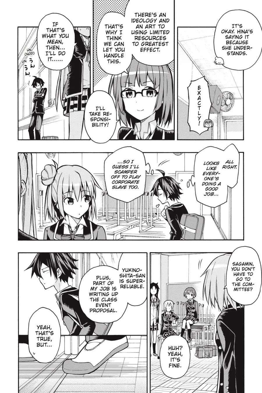 My Youth Romantic Comedy Is Wrong as I Expected @ comic Chapter 37 - Page 20