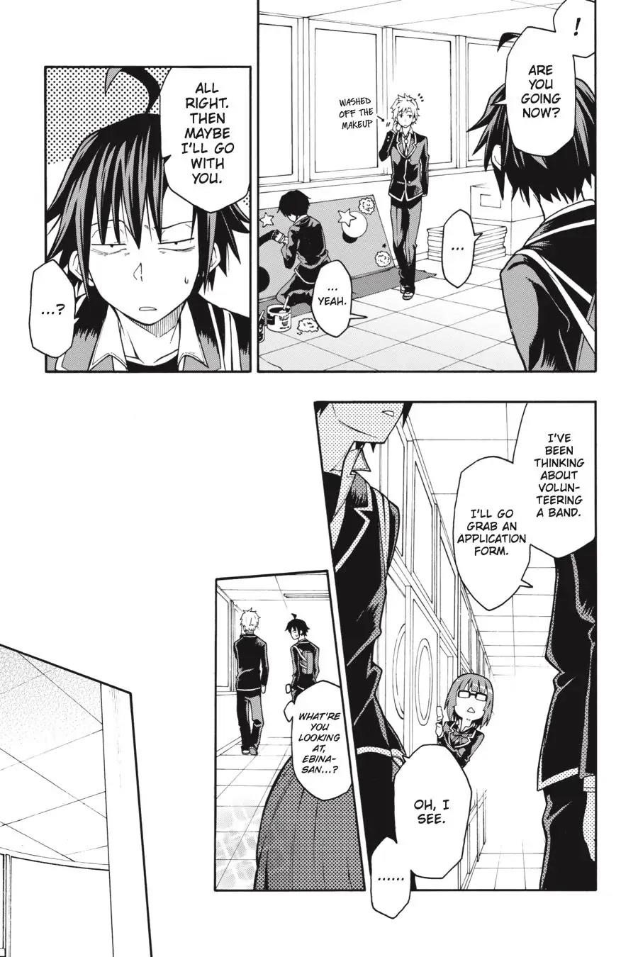 My Youth Romantic Comedy Is Wrong as I Expected @ comic Chapter 37 - Page 21