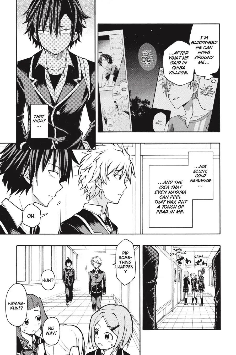 My Youth Romantic Comedy Is Wrong as I Expected @ comic Chapter 37 - Page 23